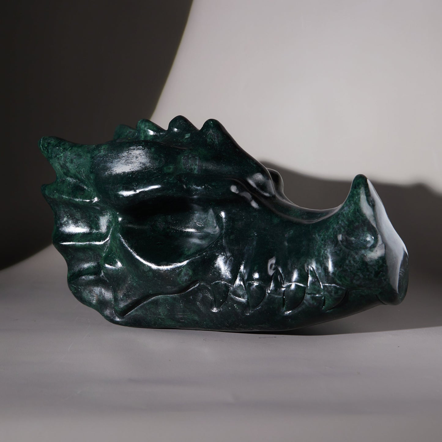 darker green jade dragonhead