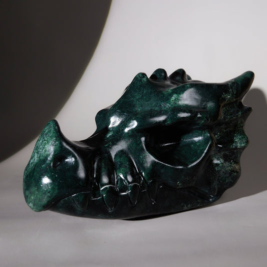 darker green jade dragonhead