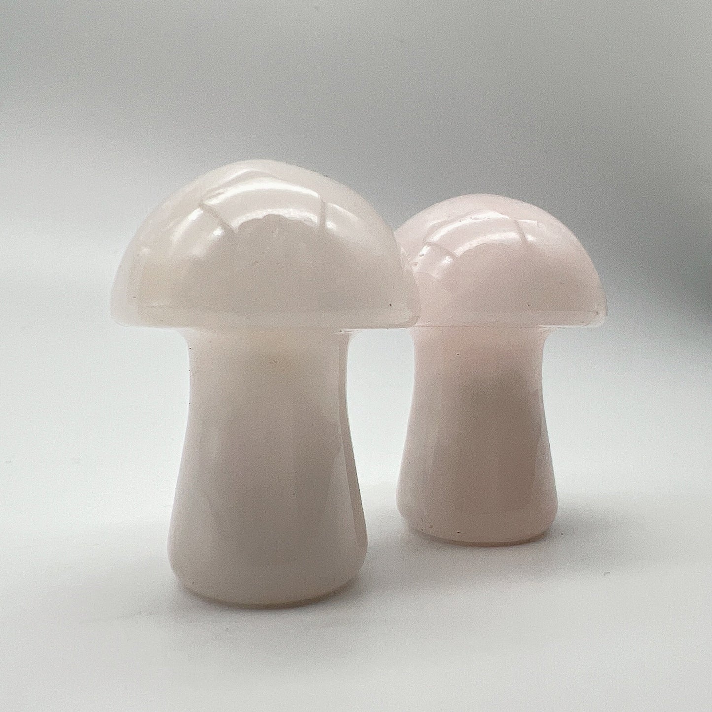 【USA ONLY】Rose quartz mushroom*2